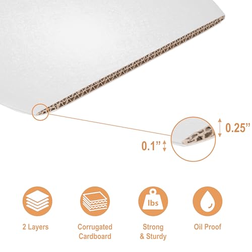 BOARDS+ 1/4" Cake Drum 8 Inch (10 Pack) Value Bundle - size: 8" (10 Pack)