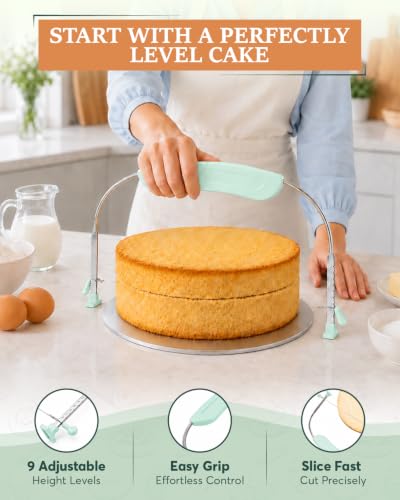 RFAQK 90PCs Cake Decorating Kit with Video Course for Beginners & Pros - color: Green