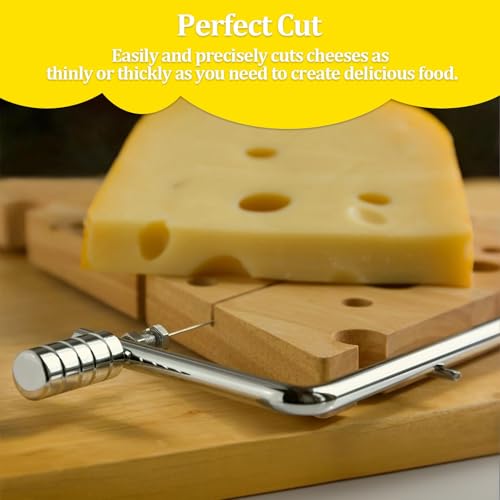 Cheese Slicer Wire Replacement,6 PCS Replacement Cheese Slicing Board Wire, Marble Cheese Slicing Board Wire,5.7-Inch Cheese Slicer Wire - style: 6 PCS