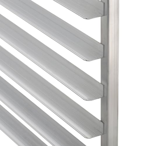 CenPro Commercial Knocked Down 7-Tier Half Size Pan Aluminum Bun/Sheet Rack - size: 7-Pan, Welded