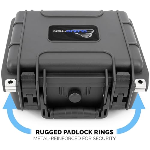 CLOUD/TEN 11 inch Smell Odor Block Case Fits up to 8.5 inch Accessories With Impact-Absorbing Protective Customizable Foam - Case Only - style: 11 Inch