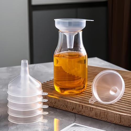 Small Funnel Kit, 9 Pack, 3 Sizes with Droppers for All Small Bottles