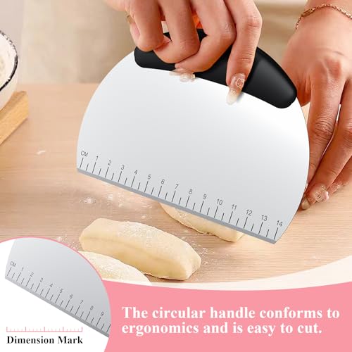 Biscuit Cutter, Stainless Steel Flour Sifter, Pastry Cutter Set - size: 4 set sifter
