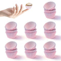 1000 Pieces Mini Cupcake Liners, Grease-Proof Candy Paper Cup, Paper Muffin Liners Baking Cups, Cupcake Wrappers for Birthday Wedding Holiday Festival Party Cake Chocolate - color: Purple