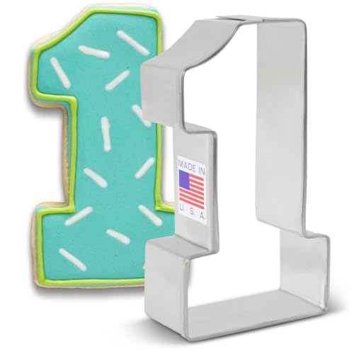 Ann Clark Number One #1 Cookie Cutter, 3-1/4" Made in USA - size: 3-1/4"