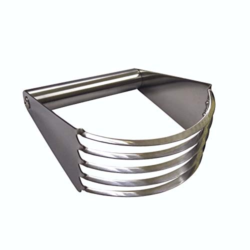 FixtureDisplays® Stainless Steel Pastry Blender Dough Cutter Flour Mixer - Pasta Pie Crust Cake 15015-SNL LISTING
