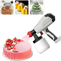 Chocolate Spray Gun Kit, 500W Airbrush Cake Decorating Gun with 3 Nozzles