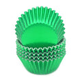 Standard Green Foil Cupcake Liners Muffin Baking Cups for Party and More, 100-Count - color: Green