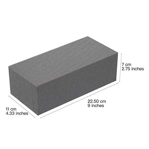 Crafare 6Pcs Dry Floral Foam Bricks 8.8x4.3x2.75 Inch for Flower Arrangements