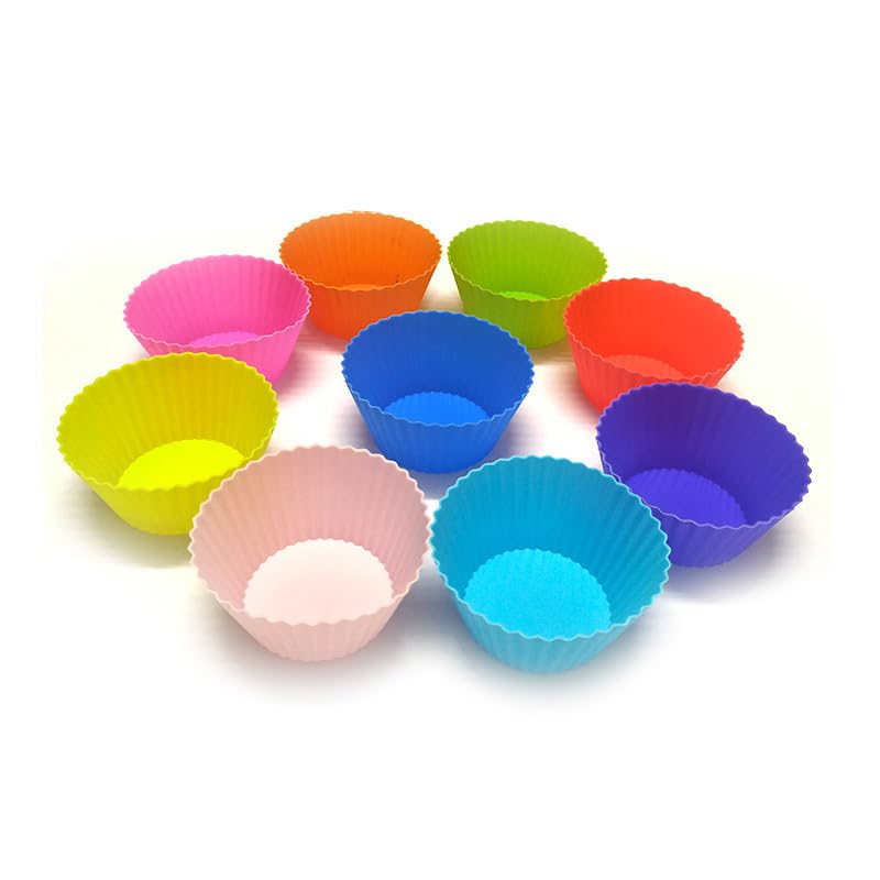 Reusable Silicone Baking Cups | Non-Stick Cupcake & Muffin Liners