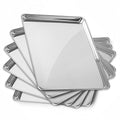 GRIDMANN 15" x 21" Commercial Grade Aluminum Cookie Sheet Baking Tray Pan Three Quarter Sheet - 6 Pans - size: 15 x 21 - Standard