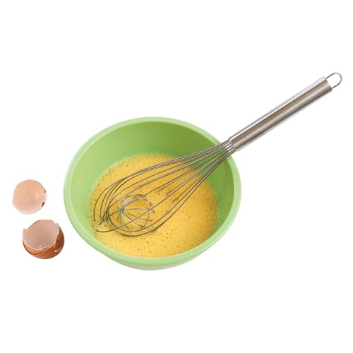 Mrs. Anderson’s Baking Double Balloon with Aerator Ball Wire Whisk, Stainless Steel, 12-Inch - style: Ball