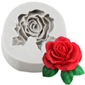 3D Rose Flower Fondant Molds Flower Silicone Mold - color: Style N