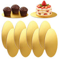 8 Pack 10 Inch Round Cake Boards,Gold Cardboard Cake Rounds - color: Gold, size: 10Inch, style: Classic Round