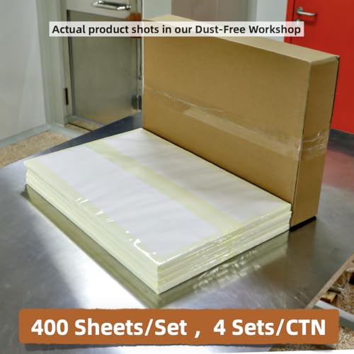 18x26" 1600 Bulk Sheets Commercial Grade Full Size Baking Parchment Paper - color: White, size: 18.1"×26" (46×66cm) - 1600 sheets