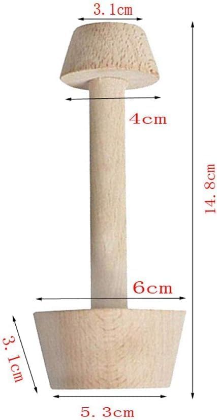 Tart Tamper Pastry Tamper Double Side Wooden Egg Tart Tamper Mold DIY Cake Pastry Pusher for Kitchen Party Baking Tools Tart Tamper, Pie, Tart and Quiche Pans,Tart Pans