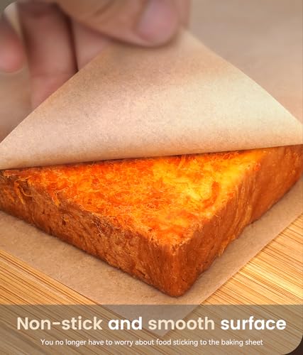 300 PCS Parchment Paper Sheets for Baking -12x16 Inches Precut Parchment Sheets, Non-Stick Unbleached Baking Paper Liners for Oven, Air Fryer, Baking Bread, Cakes, Cookies - size: 12x16in-300pcs