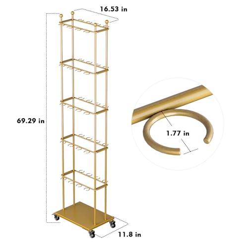 ikare Champagne Wall,Champagne Wall Holder for Party