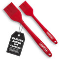 Lightyear Silicone Basting Brush for Cooking – Pastry Brush Set - color: Red