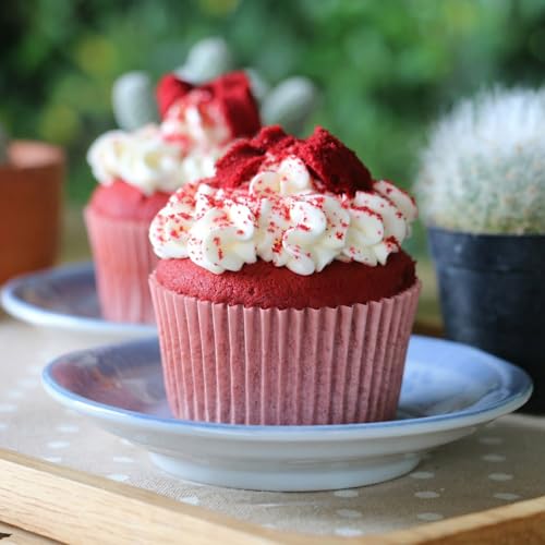1000 Pcs Mini Cupcake Liners Baking Cups Paper Cupcake Small Muffin Liner Chocolate Dessert Cupcakes Wrapper Baking Cups for Cooking (Pink)