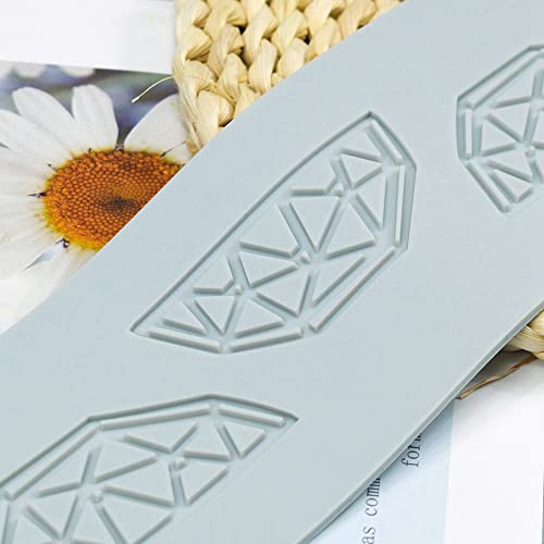 TUKE 3D Hollow Lace Fondant Molds Fruits Leaf Shape Lace Mat Party Cake Decoration Tool Cupcake Mat Silicone Molds for Polymer Clay Chocolate Baking Gummy Mould (Watermelon_8.92x2.88x0.08inch_A) - size: Watermelon_8.92x2.88x0.08inch_A