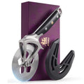 KYOKU 4in Pizza Cutter, Detachable High Carbon Steel Wheel with Blade Cover - size: Pizza Cutter with Blade Cover