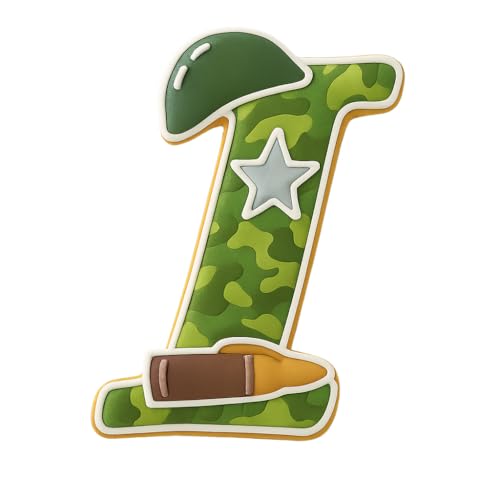 Mighty Gadget Fancy Cursive Letter A to Z Cookie Cutter - 4" Tall Alphabet Baking Mold (Random Color) (I) - color: I