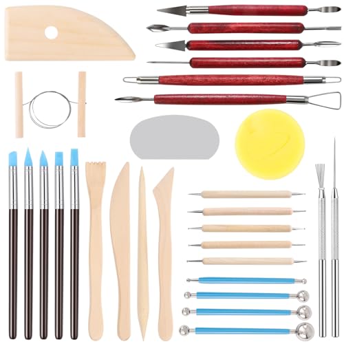 Tovotum Ceramic Pottery Carving Tools Set