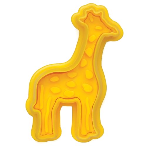Mrs. Anderson’s Baking Animal Cracker Cookie Cutters, BPA Free, Set of 8 - style: Giraffe, Elephant, Lion- Set/2