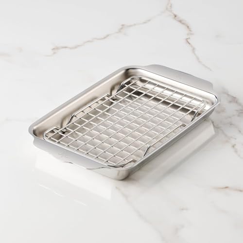 Hestan OvenBond Provisions Mini Eighth Sheet Pan & Rack Set - size: Mini-Eighth – 6x9 inch