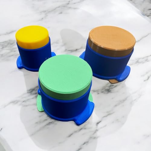 Circle Shape Cake Pop Mold / Cutter / Pusher Set - Disk Shape Popper (2.0" Diameter)