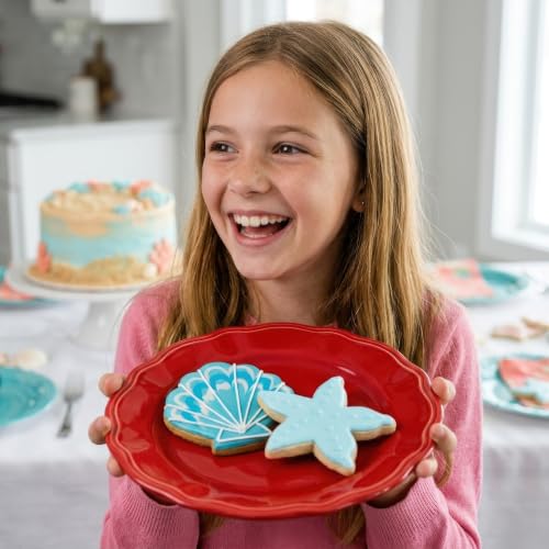 Ann Clark Beach Cookie Cutter 2-Pc. Set Made in USA, Starfish and Seashell - style: 2-Pc. Beach
