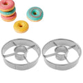 Litoexpe 2 Pcs Stainless Steel Donut Cutter 3.86"