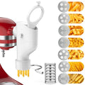 Pasta Press Attachment for KitchenAid Stand Mixer, 7 Pasta Plates