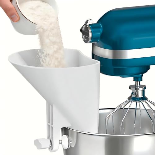 Flour Funnel for Kitchen Aid Accessories and Attachments