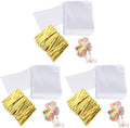 Cake Pop Bags, Augshy 300 Pcs Cellophane Treat Bags 3x5 with 300 Twist Ties 1.4 mils Thickness OPP Plastic Bags for Lollipop Candy Chocolate Cookie Wrapping Buffet (Pack of 3) - size: 3x5 Inches (Pack of 3)
