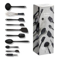 GIR: 10-Piece Silicone Ultimate Kitchen Utensils Set – Black - color: Black, size: 10 - Piece Set