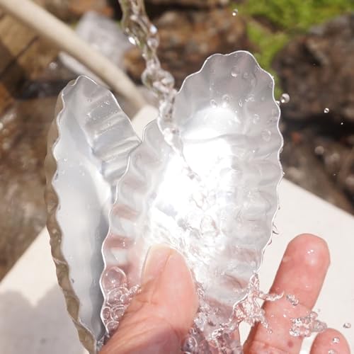 Tiny Tart Pan Boat Shape, 10PCS Fluted Edge Flower Tartlet Molds