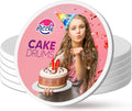 Riccle Cake Drums Smooth-Edged 16 Inch Pack of 6 - size: 16 Inch