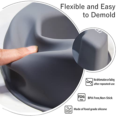 Dioycli Number Cake Molds for Baking Silicone Number 6 Cake Pan, 10 Inch - size: 6