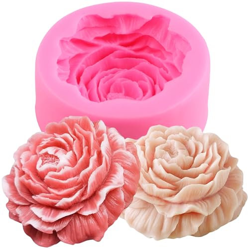 ZiXiang Peony Flower Silicone Molds Flower Chocolate Fondant Mold - color: Style F