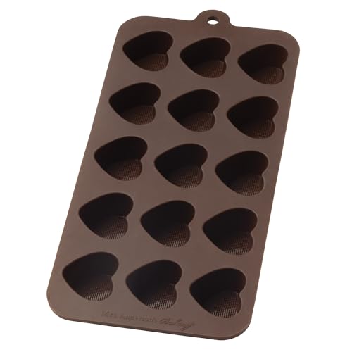 Mrs. Anderson’s Baking Chocolate Mold, European-Grade Silicone, Hearts - style: Hearts