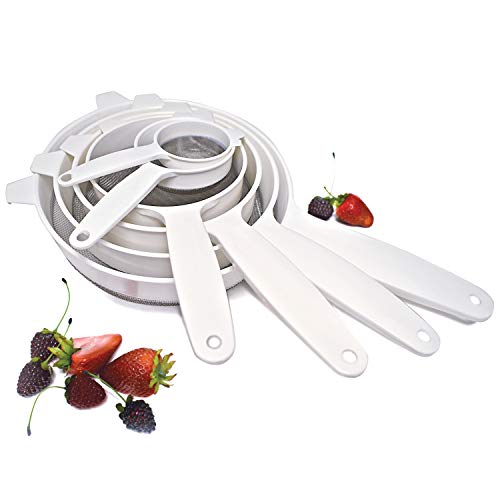 Norpro 2137 Stainless Steel Strainer, 7", White - size: 7"