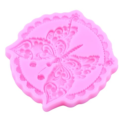 Insect Silicone Mold Butterfly Bee Beetle Fondant Molds Set Of 4 - color: Style L