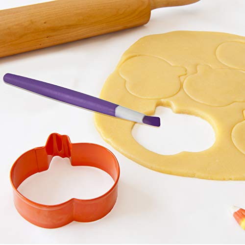 Boao 15 Pcs Cookie Decorating Tools, 6 Brushes 6 Needles 3 Scribers Cake