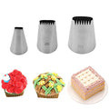 Symphony Wire Tips, Stainless Steel Icing Piping Nozzles For Pastry Fondant Tools (D) - color: D