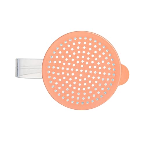 Restaurantware Spice Shaker 1 Count Plastic Shaker, Durable Seasoning Dredge with Rose Medium Lid, Clear Shaker for Commercial Kitchens, Pizzerias, and Bakeries - style: Medium