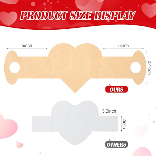 Willinglong 100 Pcs Heart Shaped Parchment Papers Pre cut Baking Sheets with Long Tabs for Easy Lift Non stick Baking Cooking Sheets for Heart Cake Pan Kitchen, Wedding, Pan Not Included (6 Inch) - size: 6 Inch