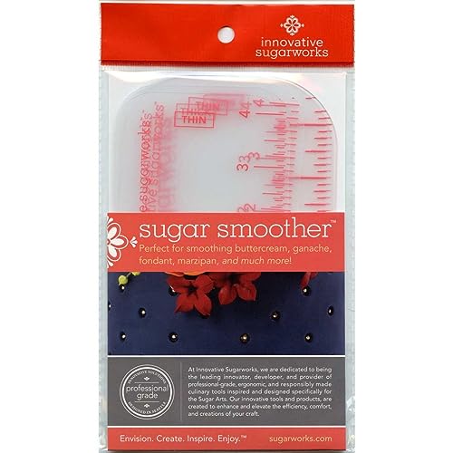 Innovative Sugarworks Sugar Smoothers for Fondant, Modeling Chocolate, Sugarcraft, and Cake Decorating (3 Small (2 Thin,1 Thick) and 3 Large (2 Thin,1 Thick)) - color: 3 Small (2 Thin,1 Thick) and 3 Large (2 Thin,1 Thick)