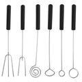 Chocolate Dipping Tools, Candy Dipping Forks & Spoons Set, 6‑Pack
